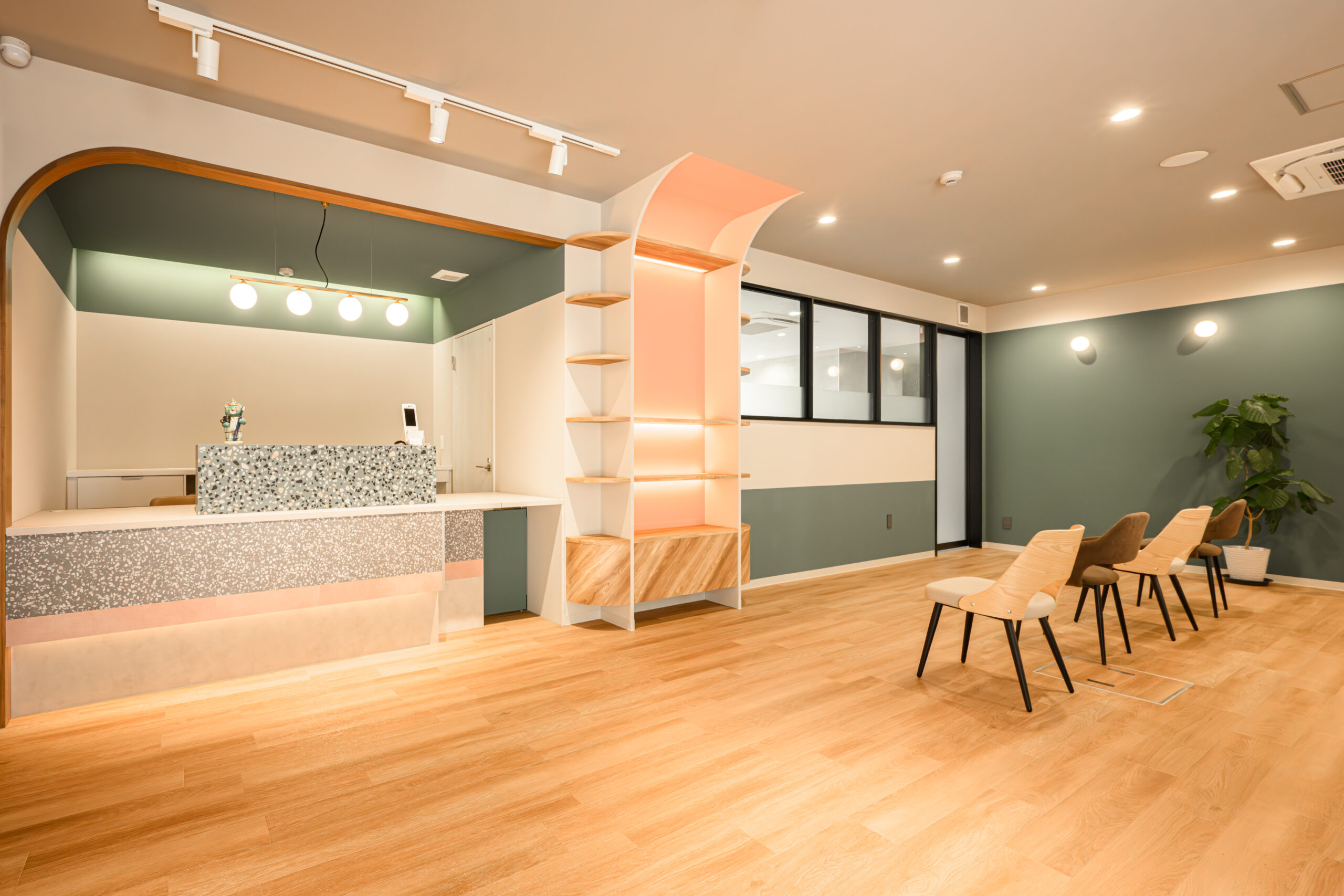 あだちスマイル歯科クリニック藤枝駅前の受付